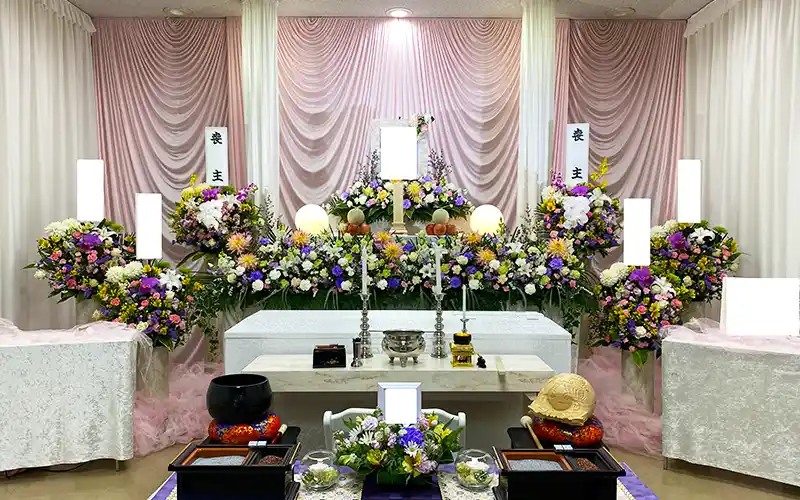 花祭壇のサンプル