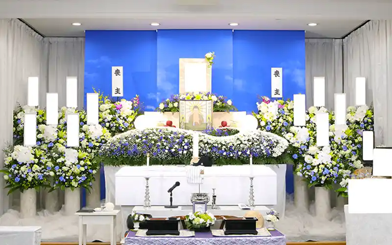 花祭壇のサンプル