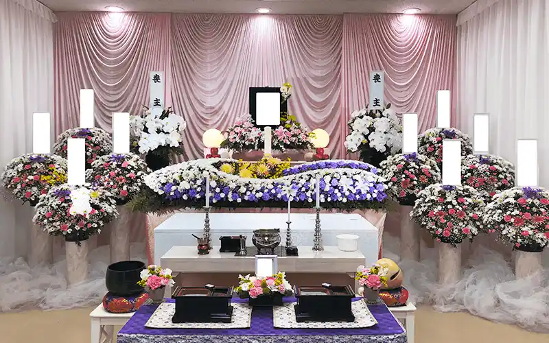 花祭壇のサンプル